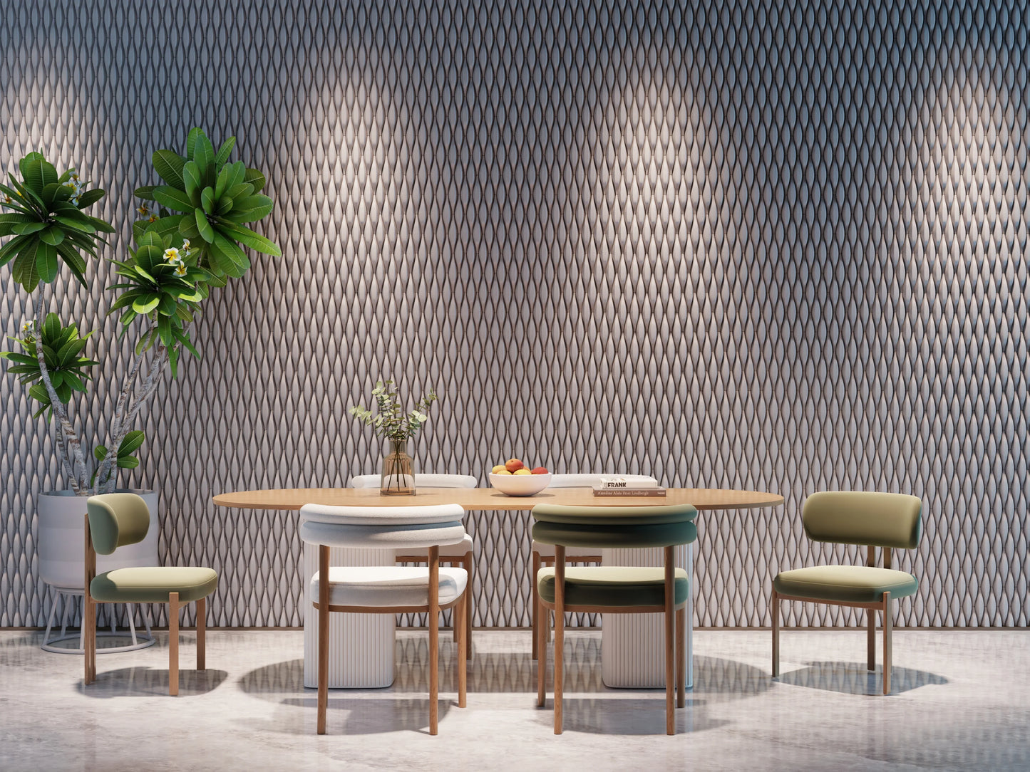 BOLD 2 – Minimalist Geometric 3D Wall Tile | UHPC Concrete Panel for DIY Wall Décor | Virgo Zodiac Style
