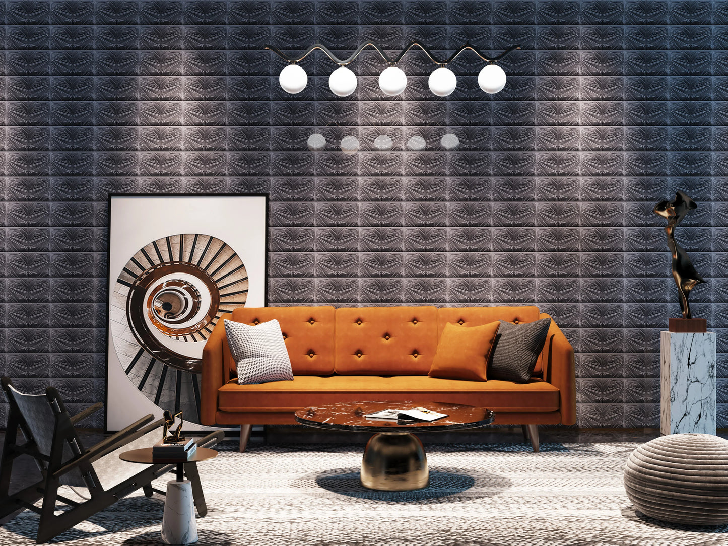 Scorpio × Stellar Glow 3D Art Tiles | Dark Cosmos Limited Edition