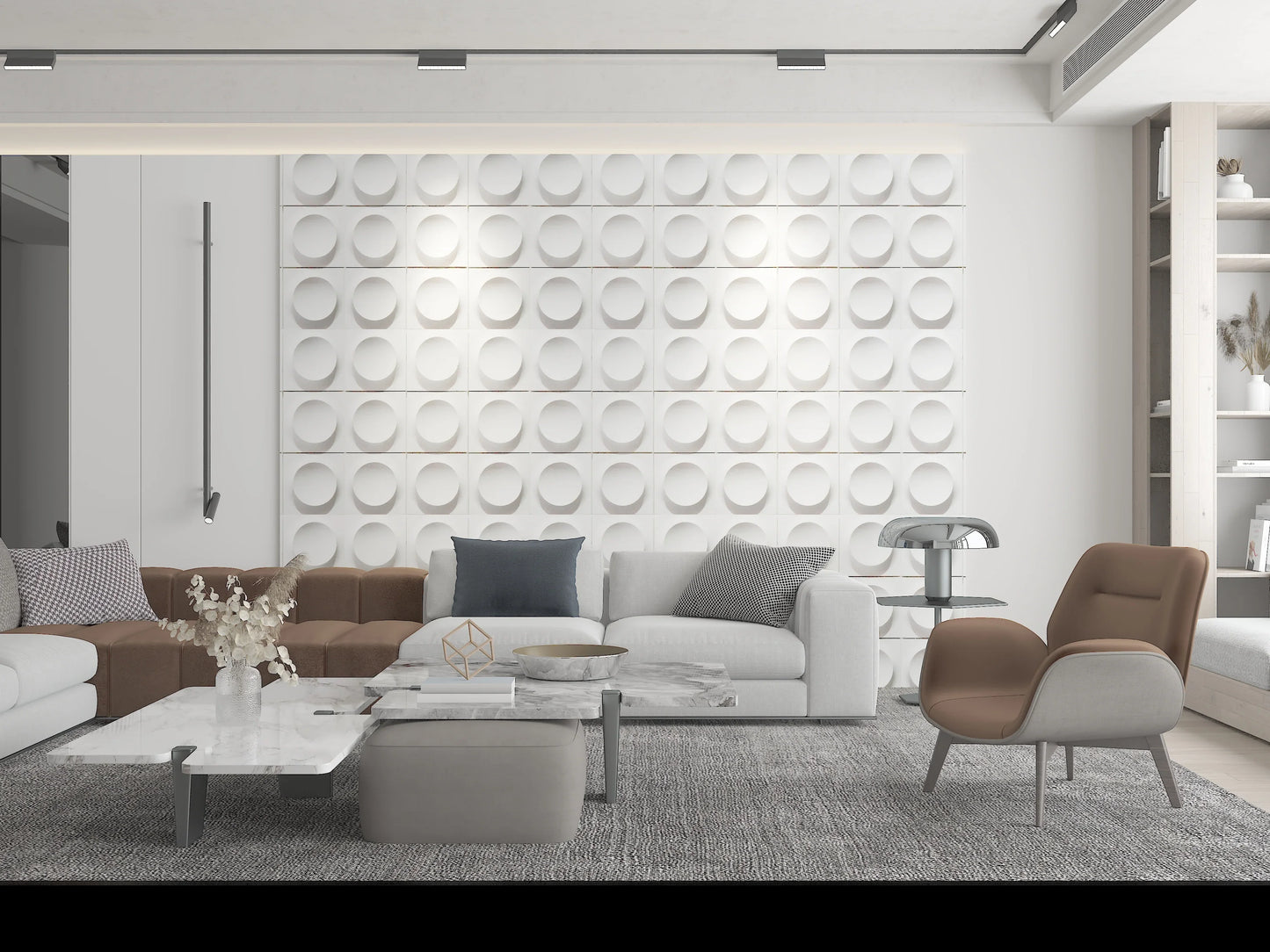 TRAY | 3D Geometric Art Tile – Zodiac Custom Design | UHPC Ultra-High-Performance Concrete | Customizable & DIY-Friendly | Modern Depth Effect
