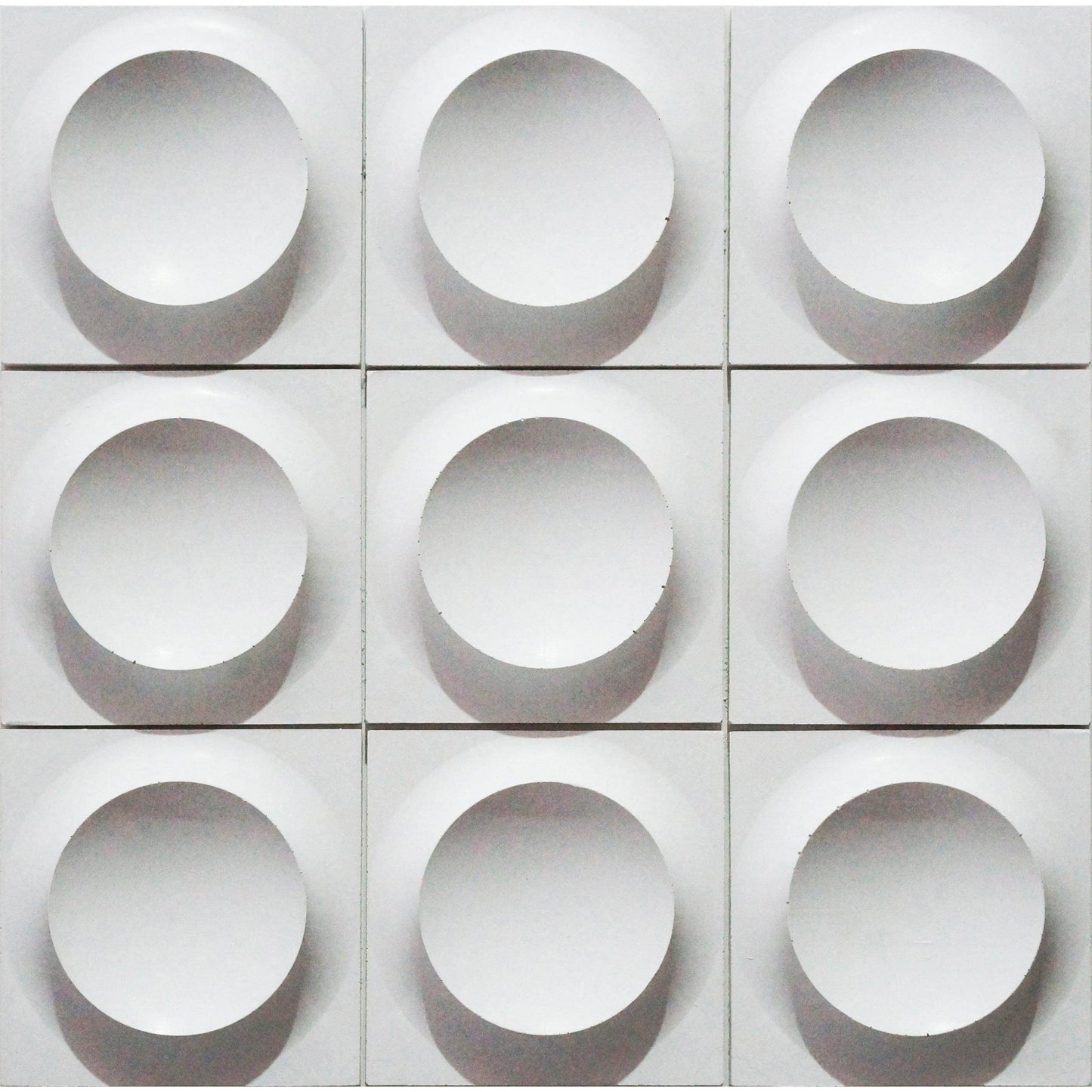 TRAY | 3D Geometric Art Tile – Zodiac Custom Design | UHPC Ultra-High-Performance Concrete | Customizable & DIY-Friendly | Modern Depth Effect - caserloong