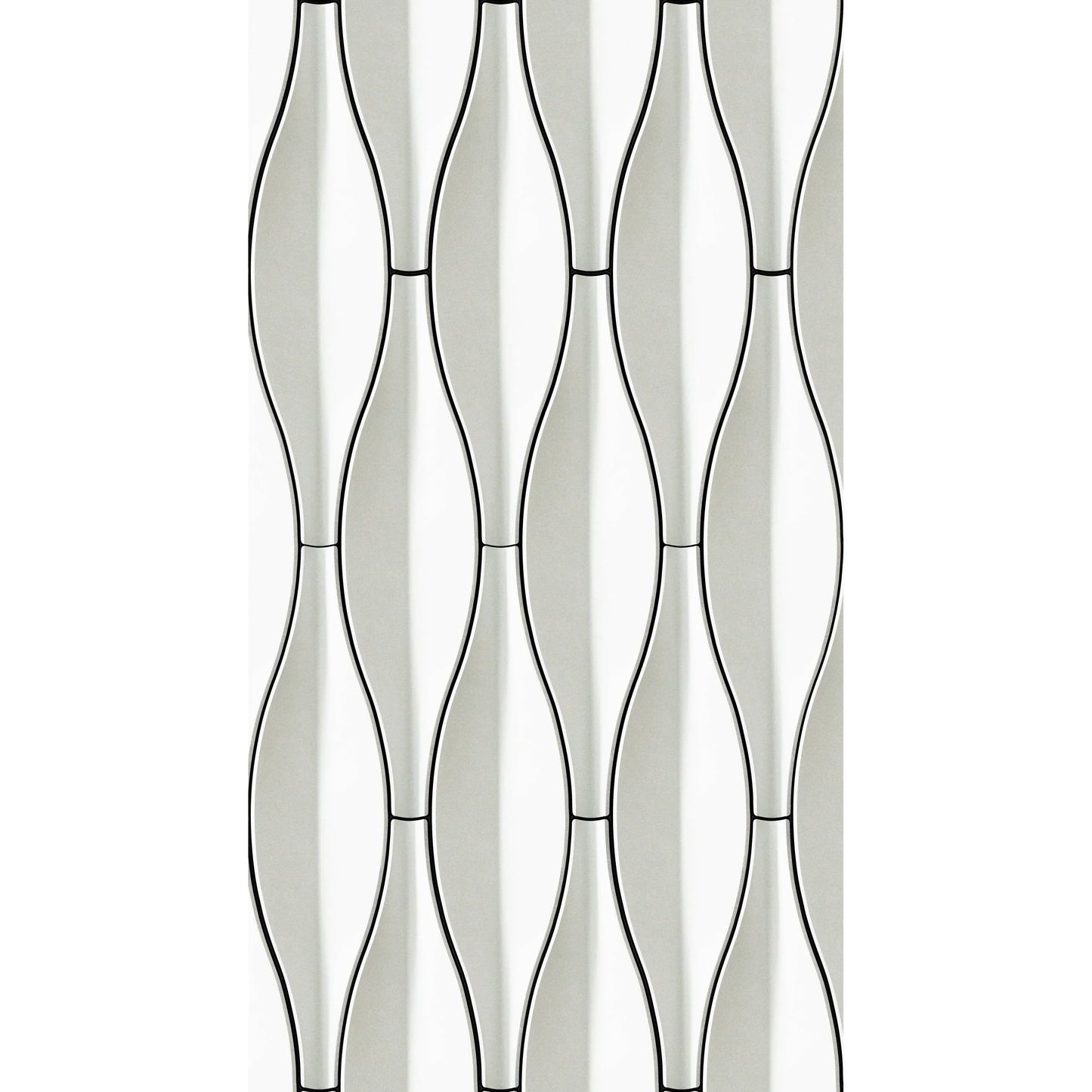 CASERLOONG | VASE · Pisces-Inspired Geometric 3D Art Tile · UHPC Ultra High-Performance Concrete - caserloong