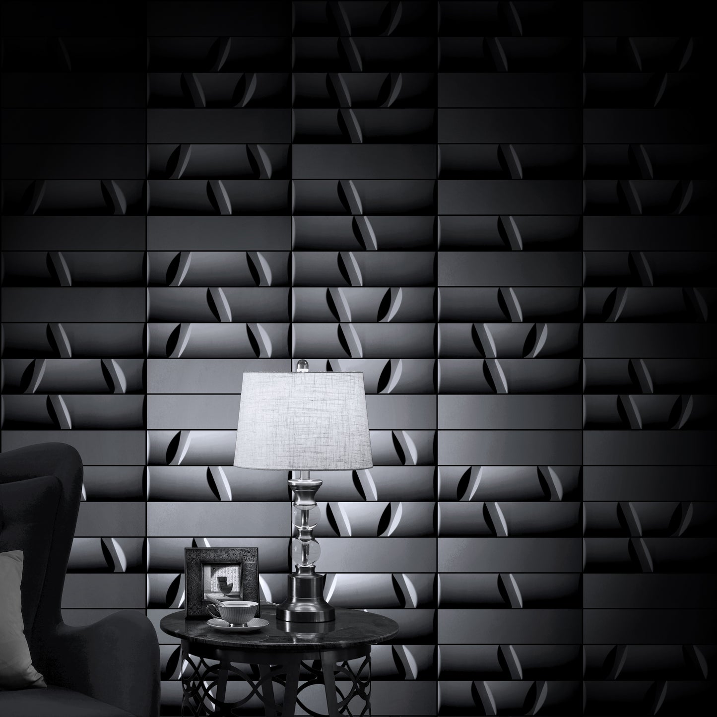 META Series Wall Tiles | Modern Minimalist Design | Ultra High Performance Concrete Material | 3D Effect | Customizable Design | Perfect for Home, Office & Commercial Spaces