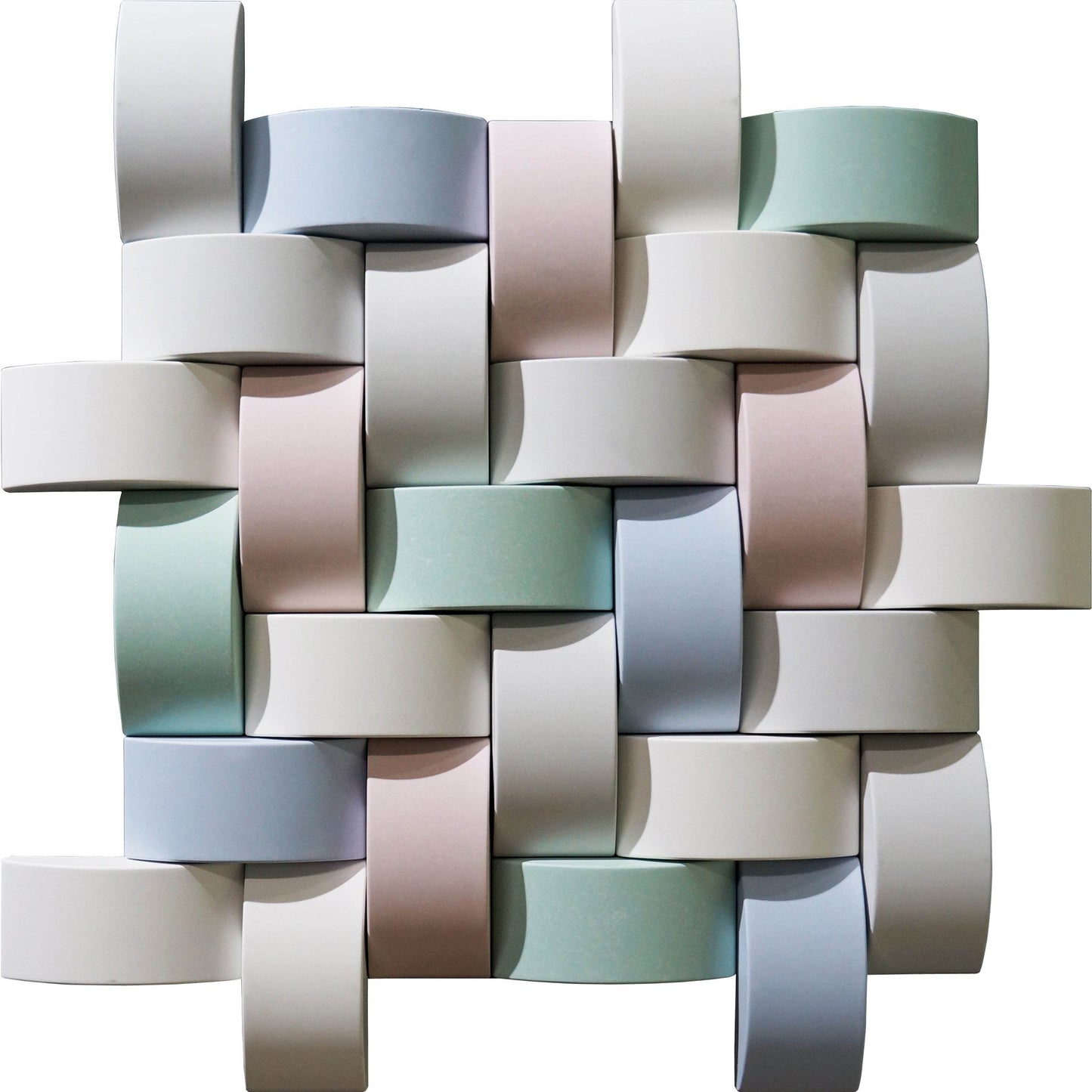 Unleash Creativity, Weave Art: WEAVE 3D UHPC Woven Art Wall Tiles - caserloong