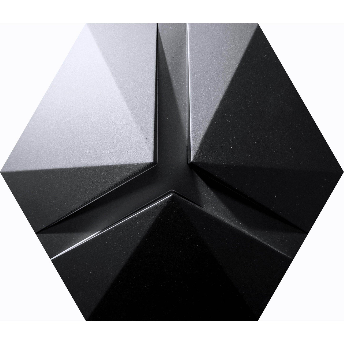 Y Hexagonal 3D Art Tile - Water Bearer’s Exclusive Geometric Design, Ultra-High-Performance Concrete for Wall Décor - caserloong