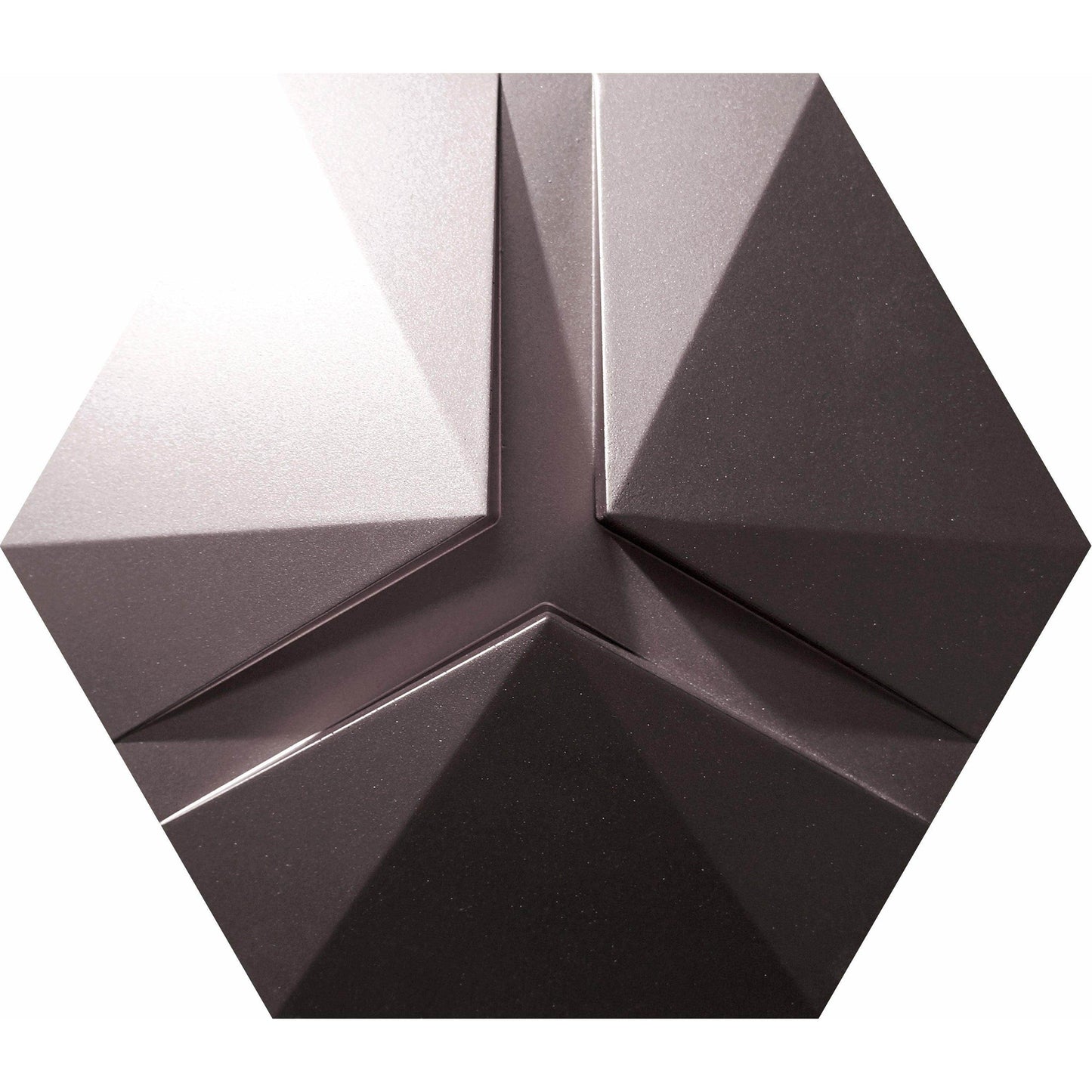 Y Hexagonal 3D Art Tile - Water Bearer’s Exclusive Geometric Design, Ultra-High-Performance Concrete for Wall Décor - caserloong