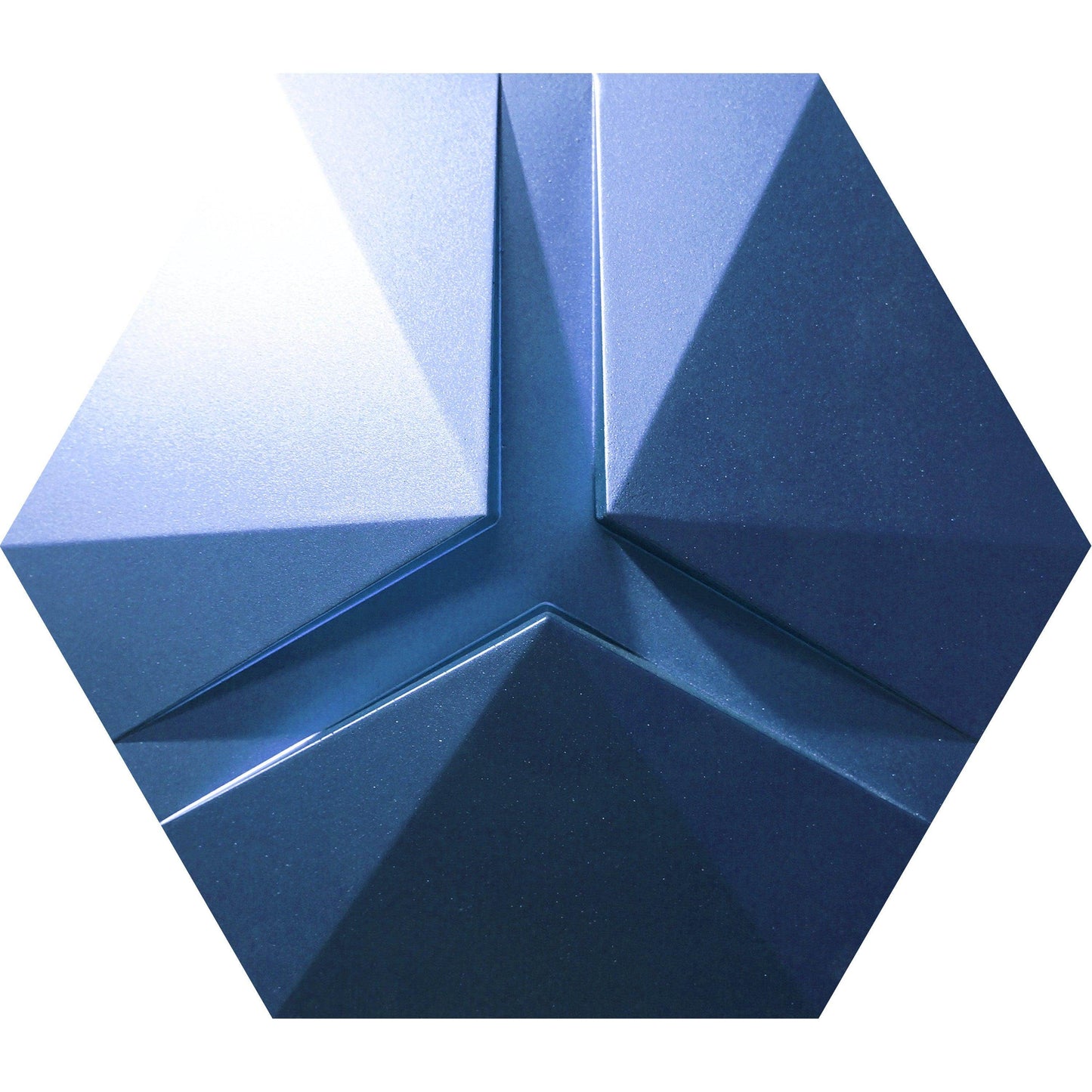 Y Hexagonal 3D Art Tile - Water Bearer’s Exclusive Geometric Design, Ultra-High-Performance Concrete for Wall Décor - caserloong