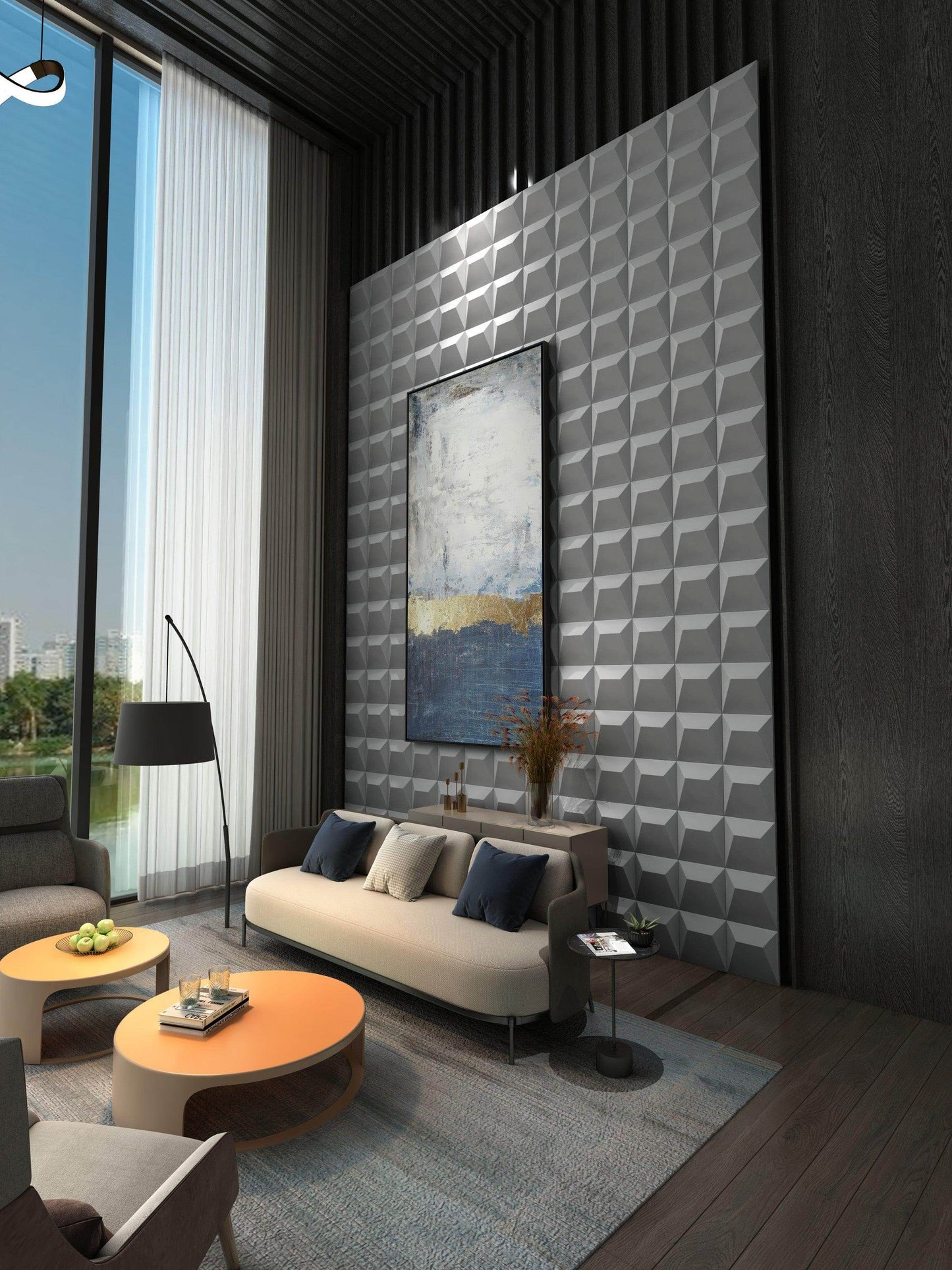 ORATOR 3D Geometric Tile|Cancer Zodiac Edition · Subtle Beauty, Soft Power - caserloong