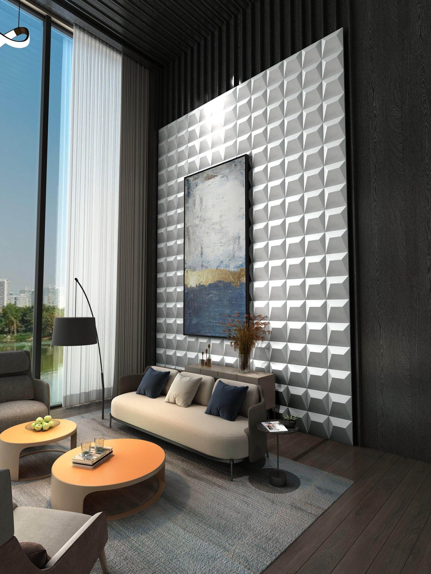 ORATOR 3D Geometric Tile|Cancer Zodiac Edition · Subtle Beauty, Soft Power - caserloong