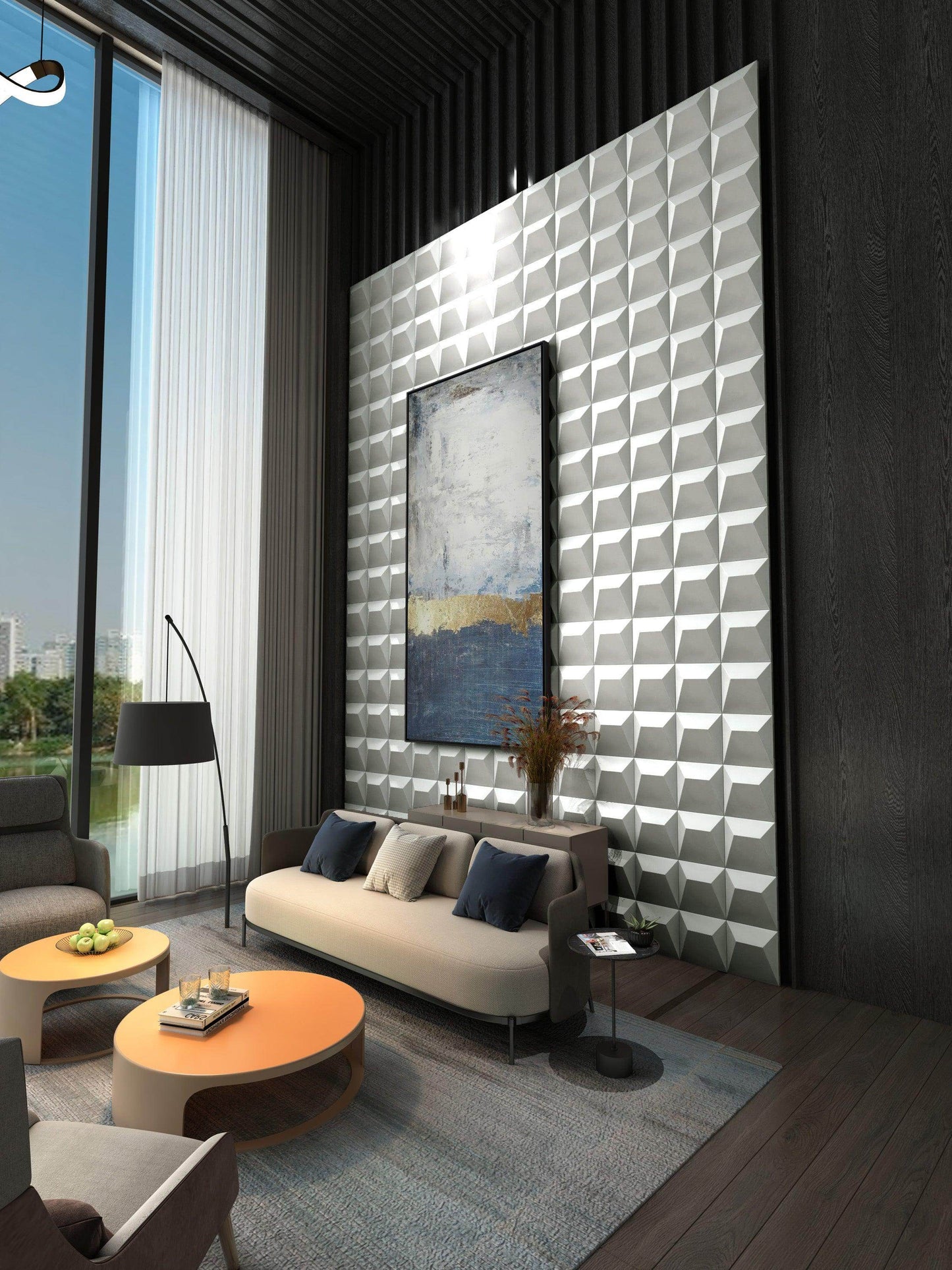 ORATOR 3D Geometric Tile|Cancer Zodiac Edition · Subtle Beauty, Soft Power - caserloong