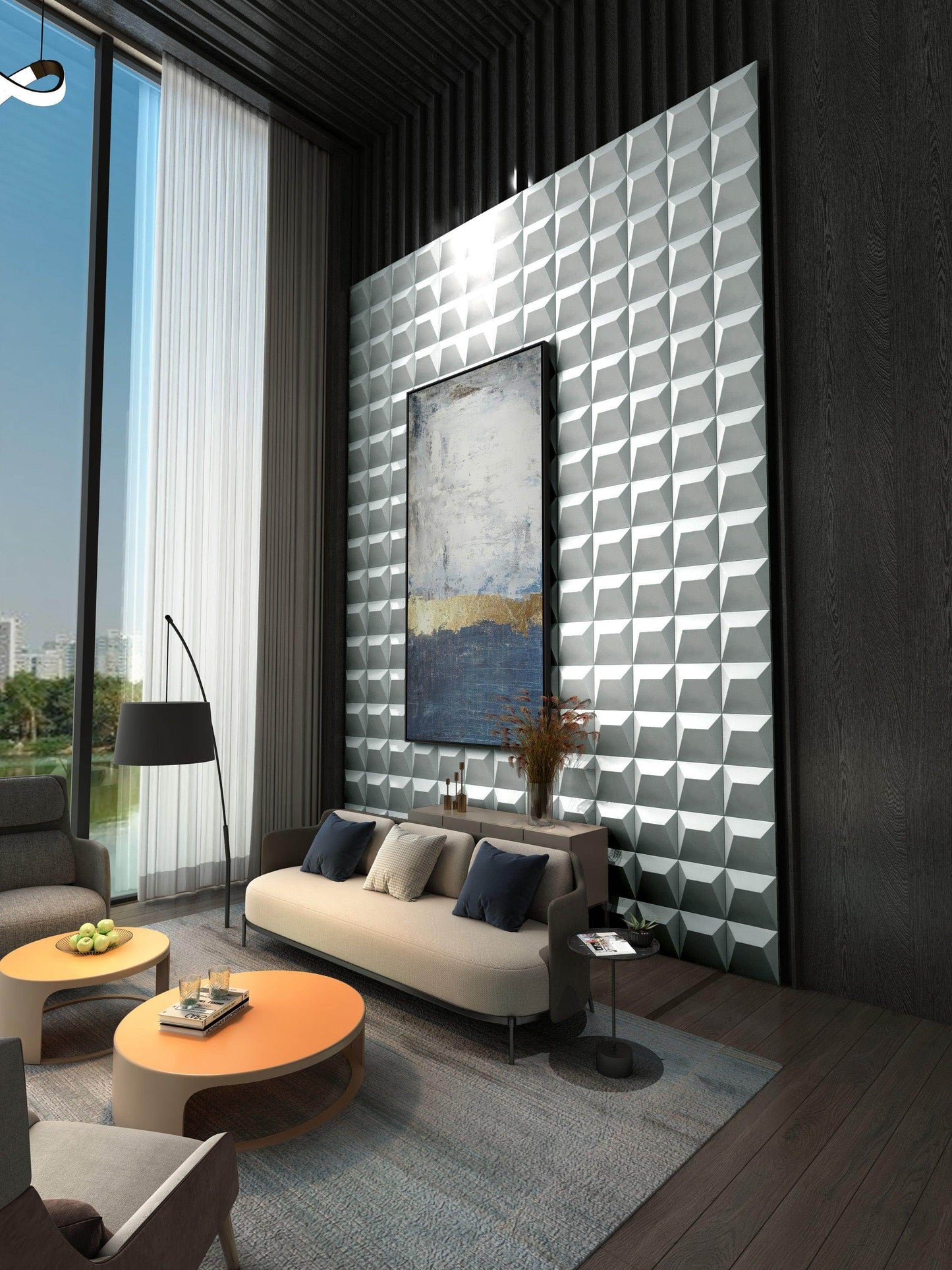 ORATOR 3D Geometric Tile|Cancer Zodiac Edition · Subtle Beauty, Soft Power - caserloong