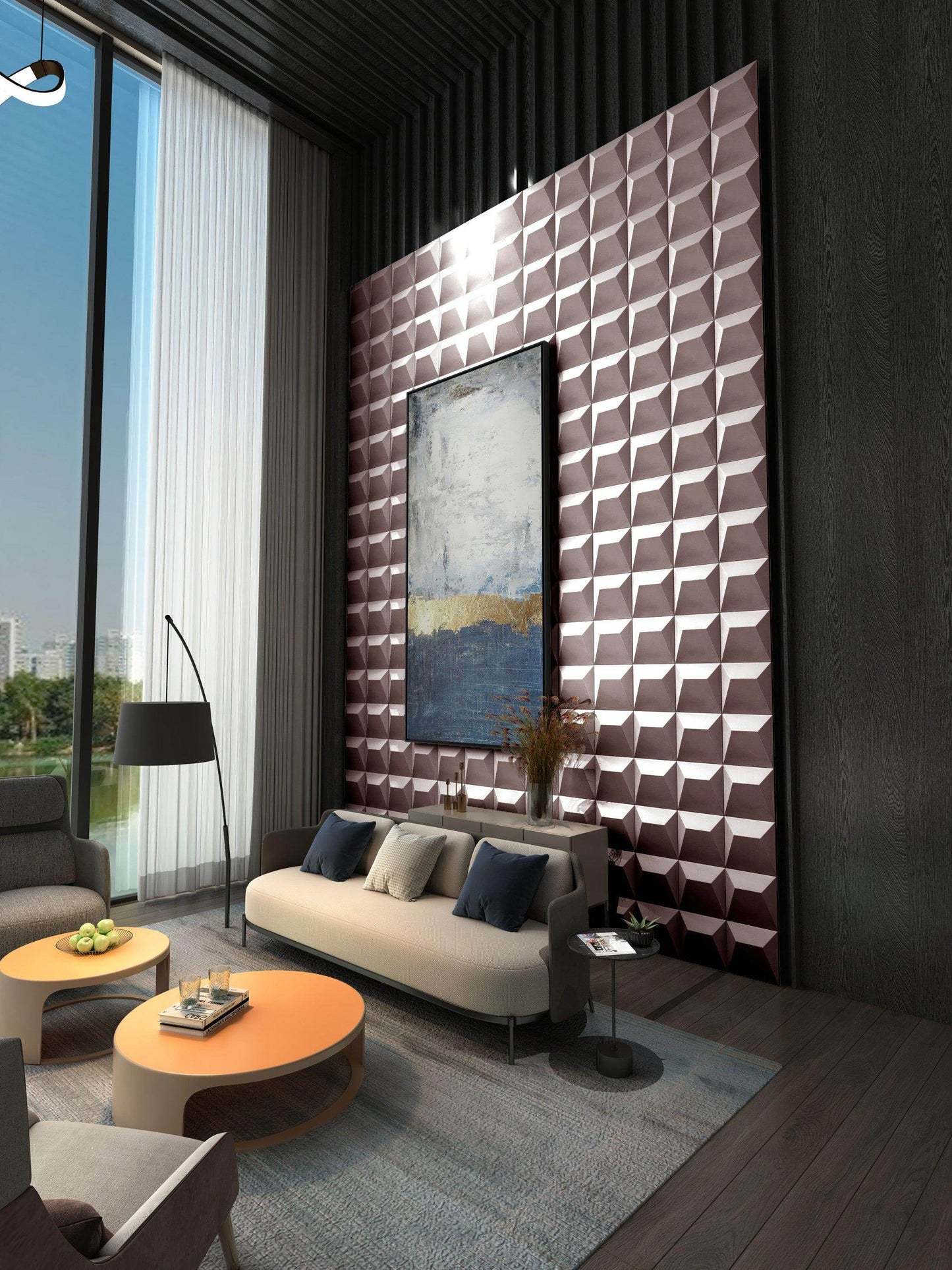 ORATOR 3D Geometric Tile|Cancer Zodiac Edition · Subtle Beauty, Soft Power - caserloong