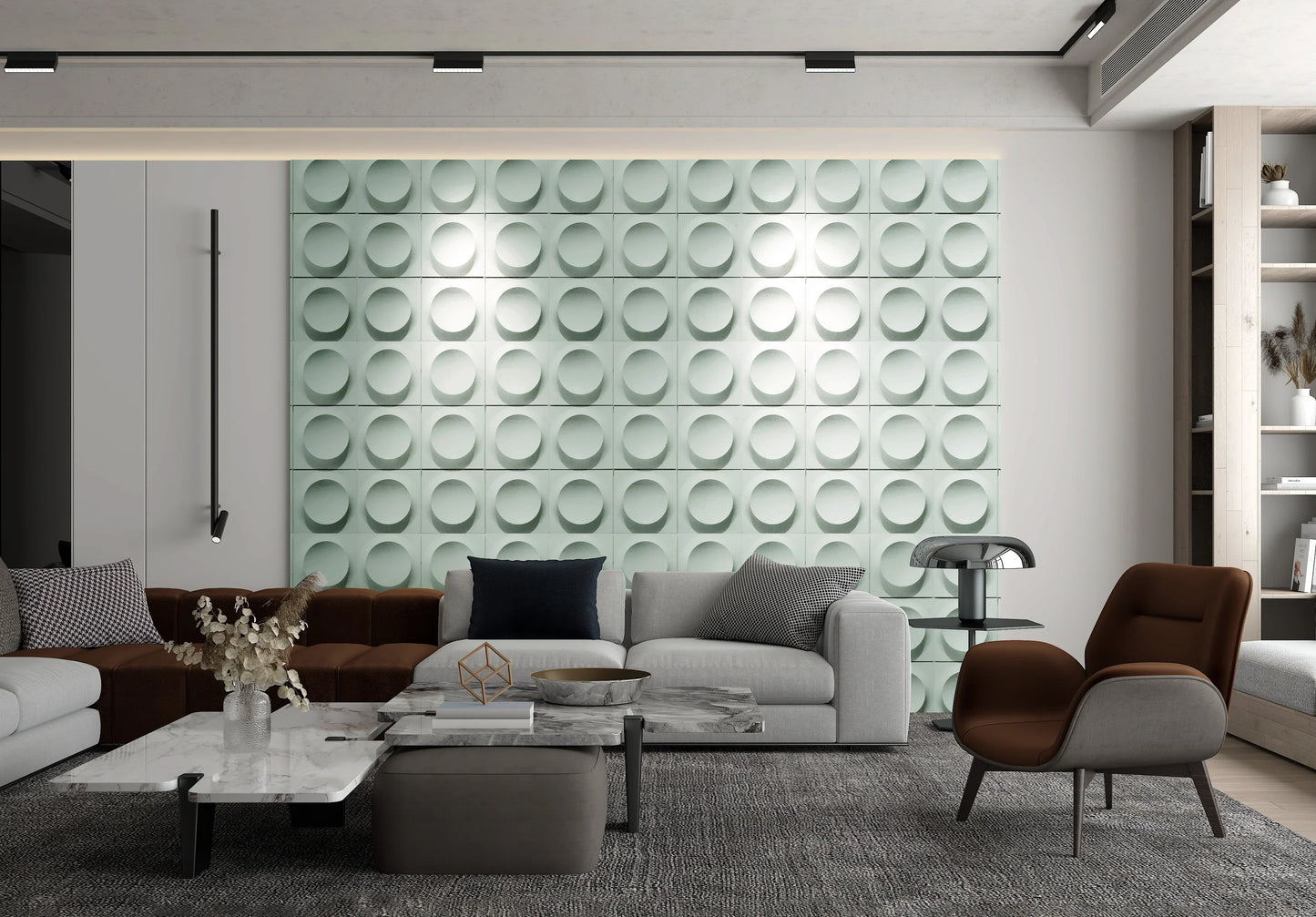 TRAY | 3D Geometric Art Tile – Zodiac Custom Design | UHPC Ultra-High-Performance Concrete | Customizable & DIY-Friendly | Modern Depth Effect