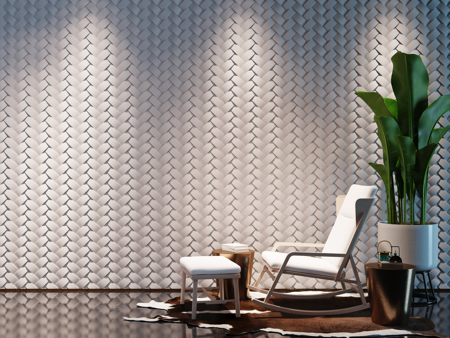 Unleash Creativity, Weave Art: WEAVE 3D UHPC Woven Art Wall Tiles