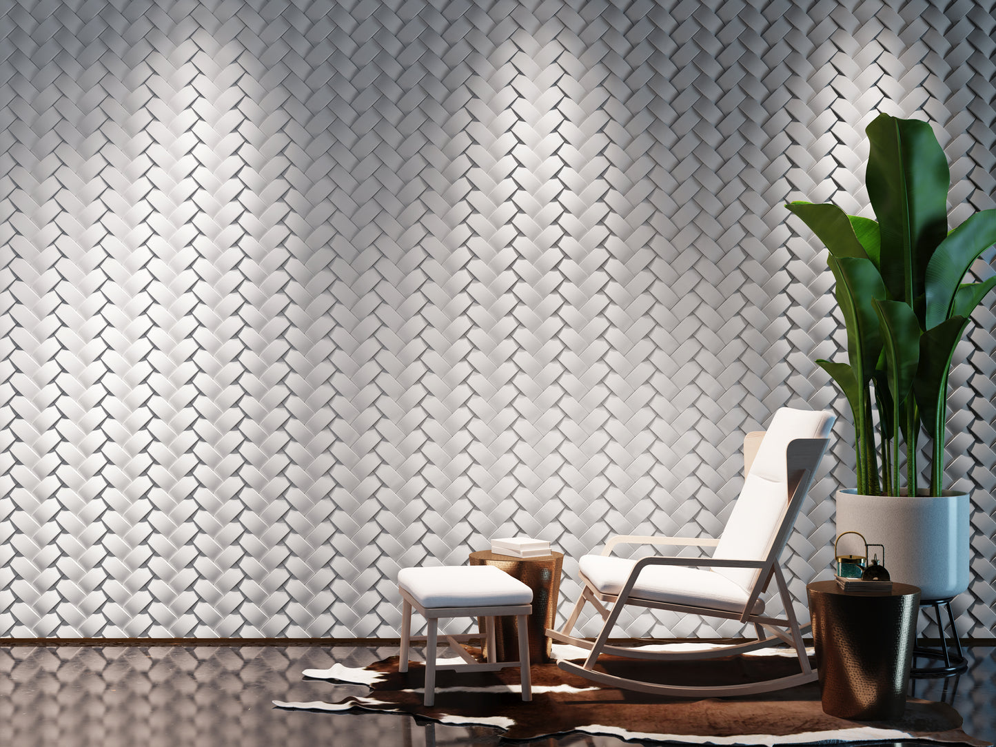 Unleash Creativity, Weave Art: WEAVE 3D UHPC Woven Art Wall Tiles