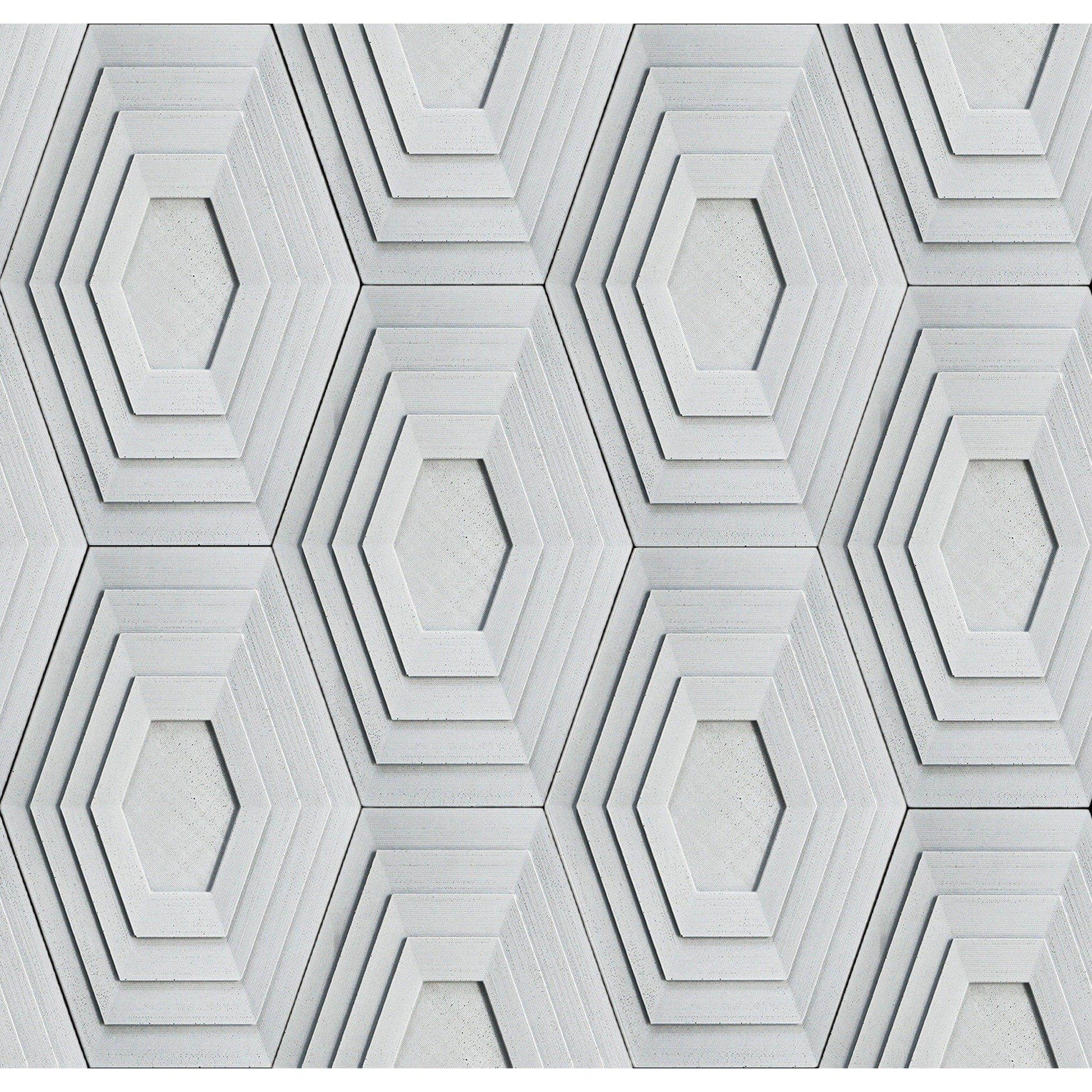 TUNNEL 3D Wall Tile – Scorpio-Inspired UHPC Concrete Panel | Bold DIY Interior Art - caserloong