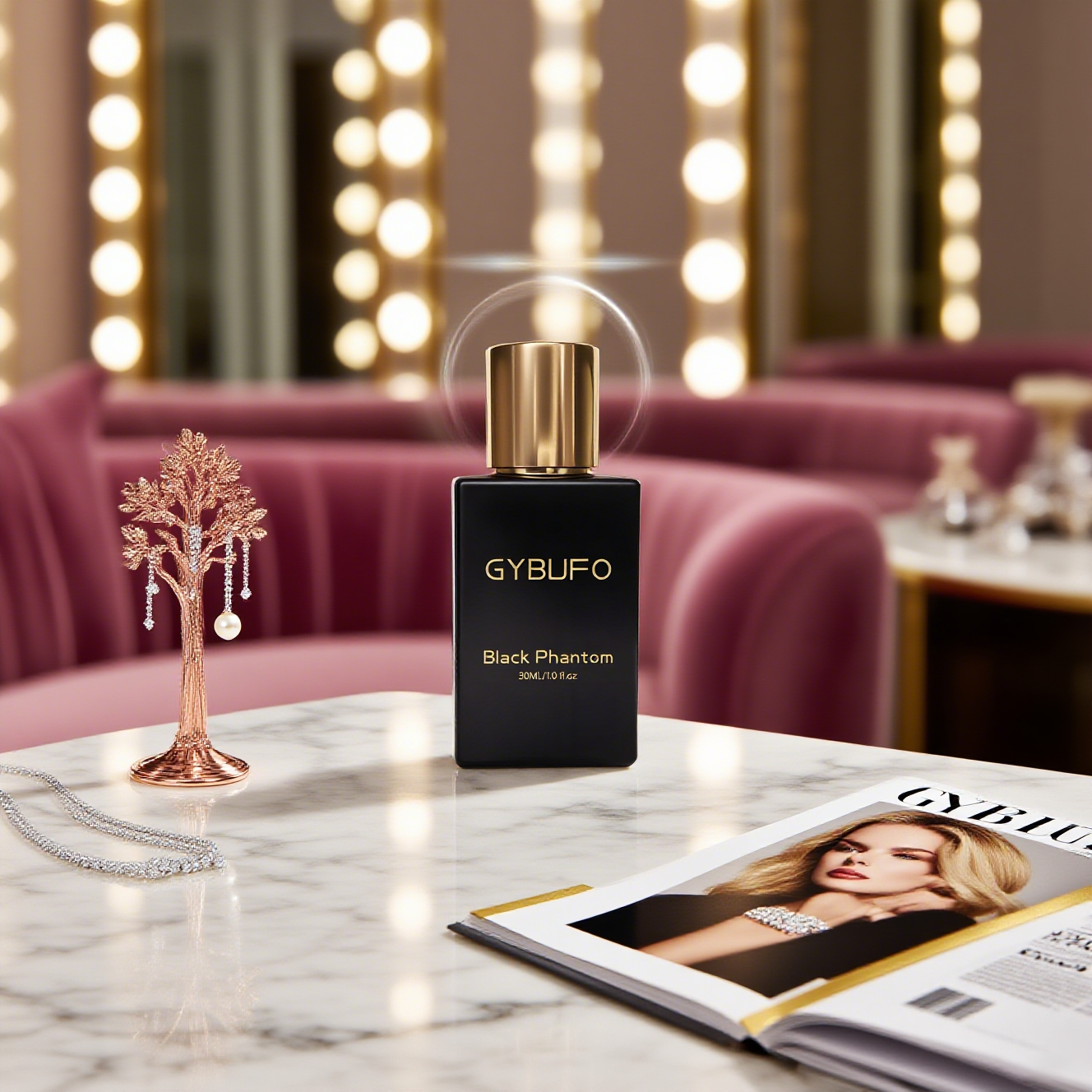 GYBUFO Black Phantom – Designer-Inspired, Mysterious Dark Woody Oriental Fragrance