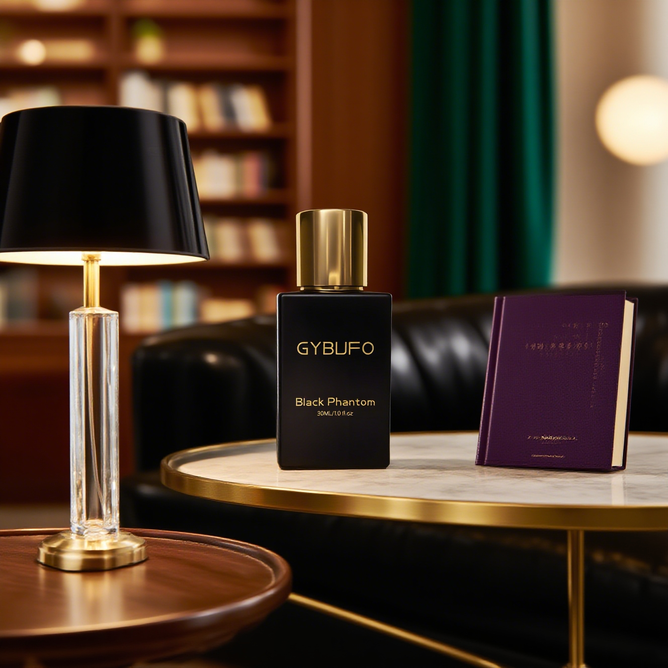 GYBUFO Black Phantom – Designer-Inspired, Mysterious Dark Woody Oriental Fragrance
