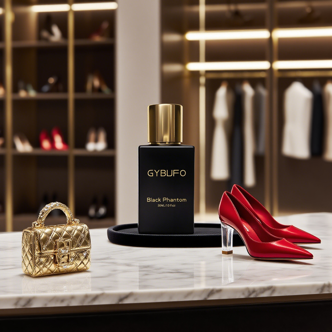 GYBUFO Black Phantom – Designer-Inspired, Mysterious Dark Woody Oriental Fragrance