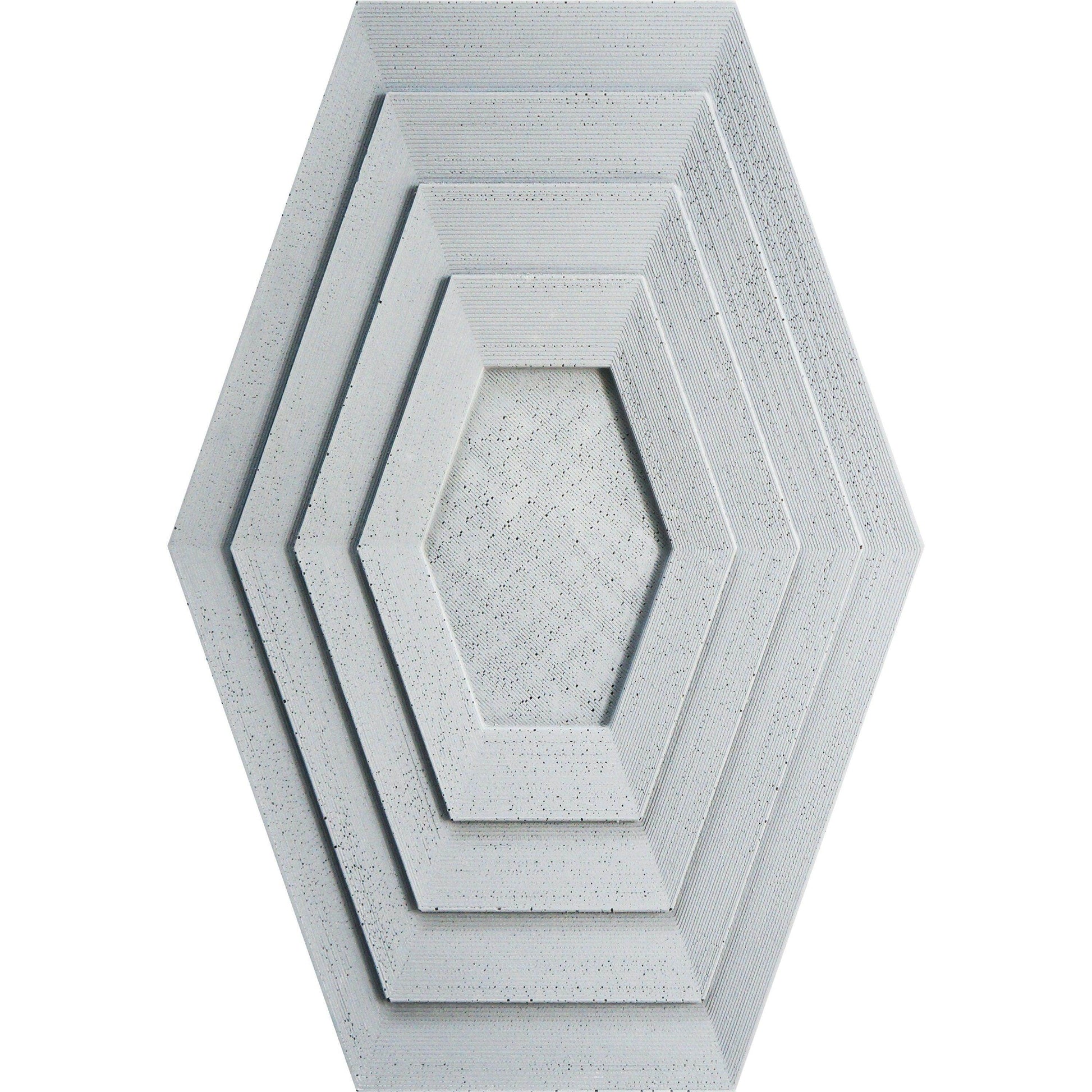 TUNNEL 3D Wall Tile – Scorpio-Inspired UHPC Concrete Panel | Bold DIY Interior Art - caserloong