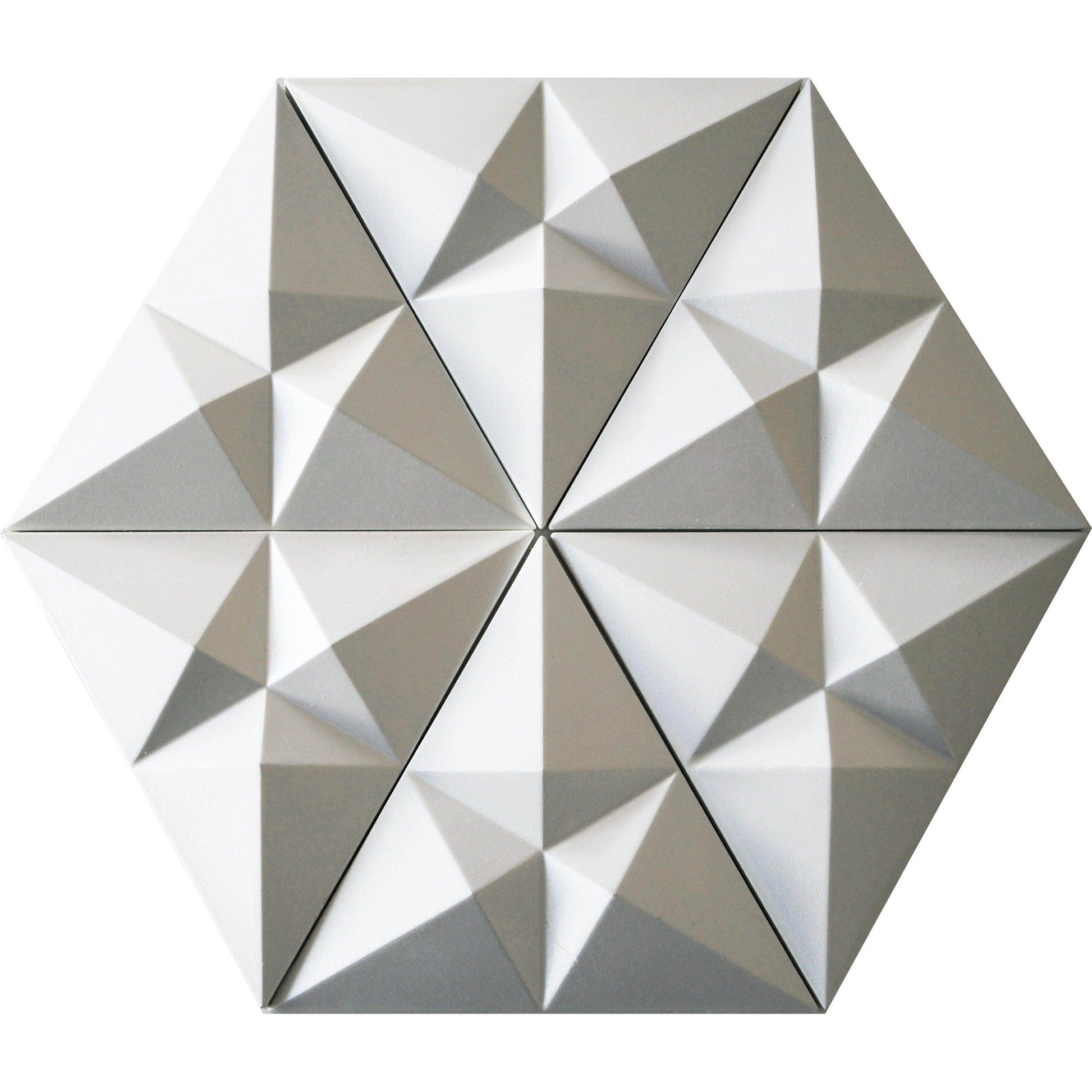 POLYHEDRON | 3D Geometric Art Tile – Made from UHPC Concrete | Customizable & DIY-Friendly | Zodiac-Inspired Series - caserloong