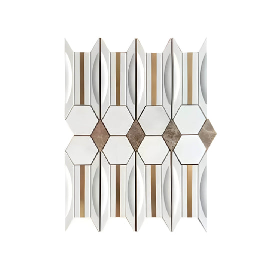 CASERLOONG MILAN｜3D Geometric UHPC Art Tile｜Libra’s Graceful Balance - caserloong