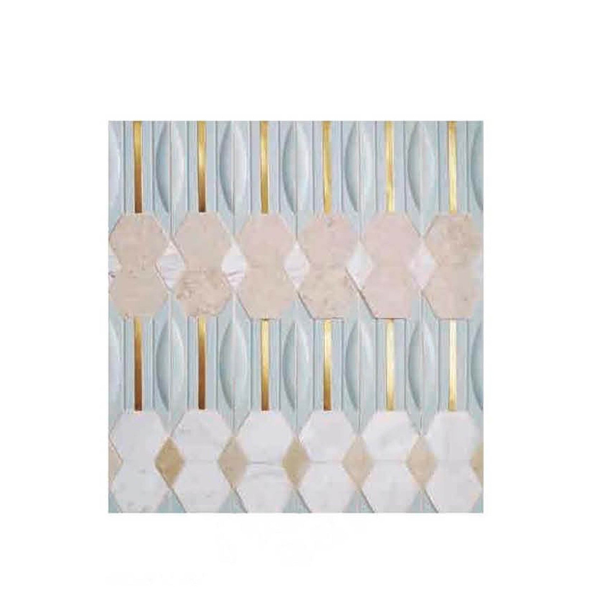 CASERLOONG MILAN｜3D Geometric UHPC Art Tile｜Libra’s Graceful Balance - caserloong