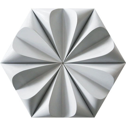 PETAL 3D Art Tile – Minimalist UHPC Concrete Petal Wall Panel, DIY-Friendly | Virgo-Inspired Design - caserloong