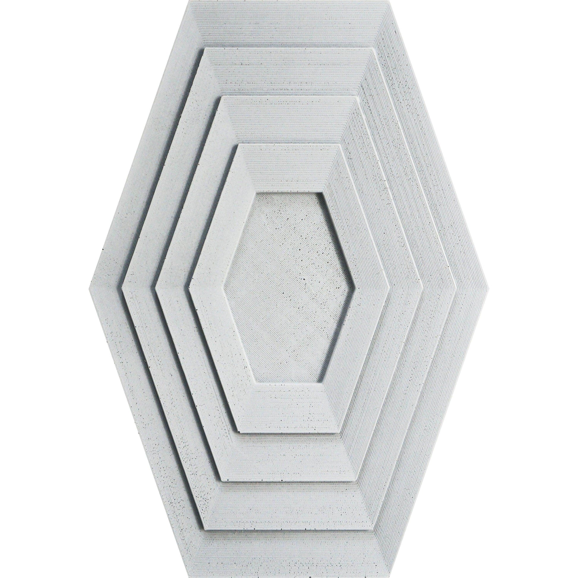 TUNNEL 3D Wall Tile – Scorpio-Inspired UHPC Concrete Panel | Bold DIY Interior Art - caserloong