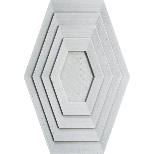 TUNNEL 3D Wall Tile – Scorpio-Inspired UHPC Concrete Panel | Bold DIY Interior Art - caserloong