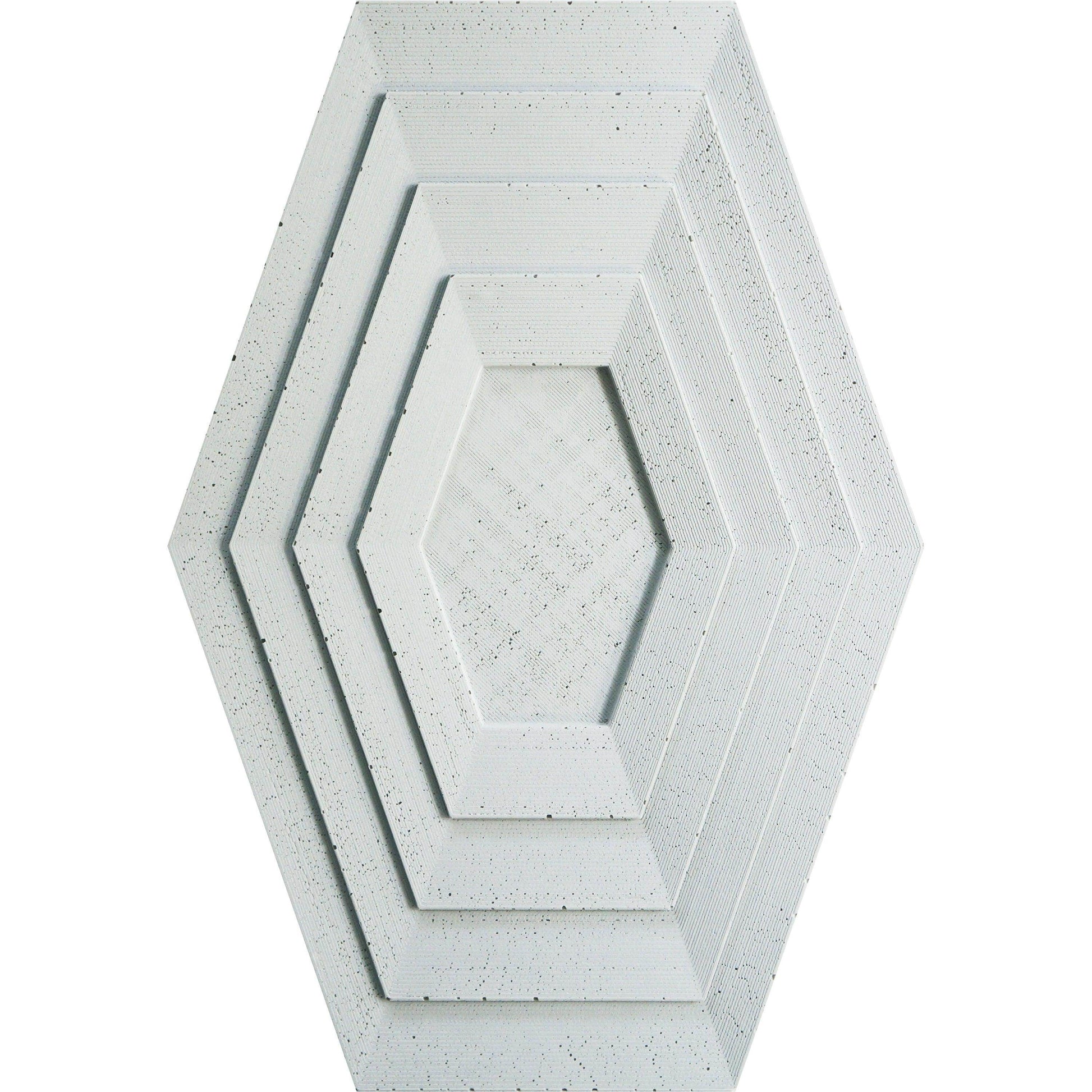 TUNNEL 3D Wall Tile – Scorpio-Inspired UHPC Concrete Panel | Bold DIY Interior Art - caserloong