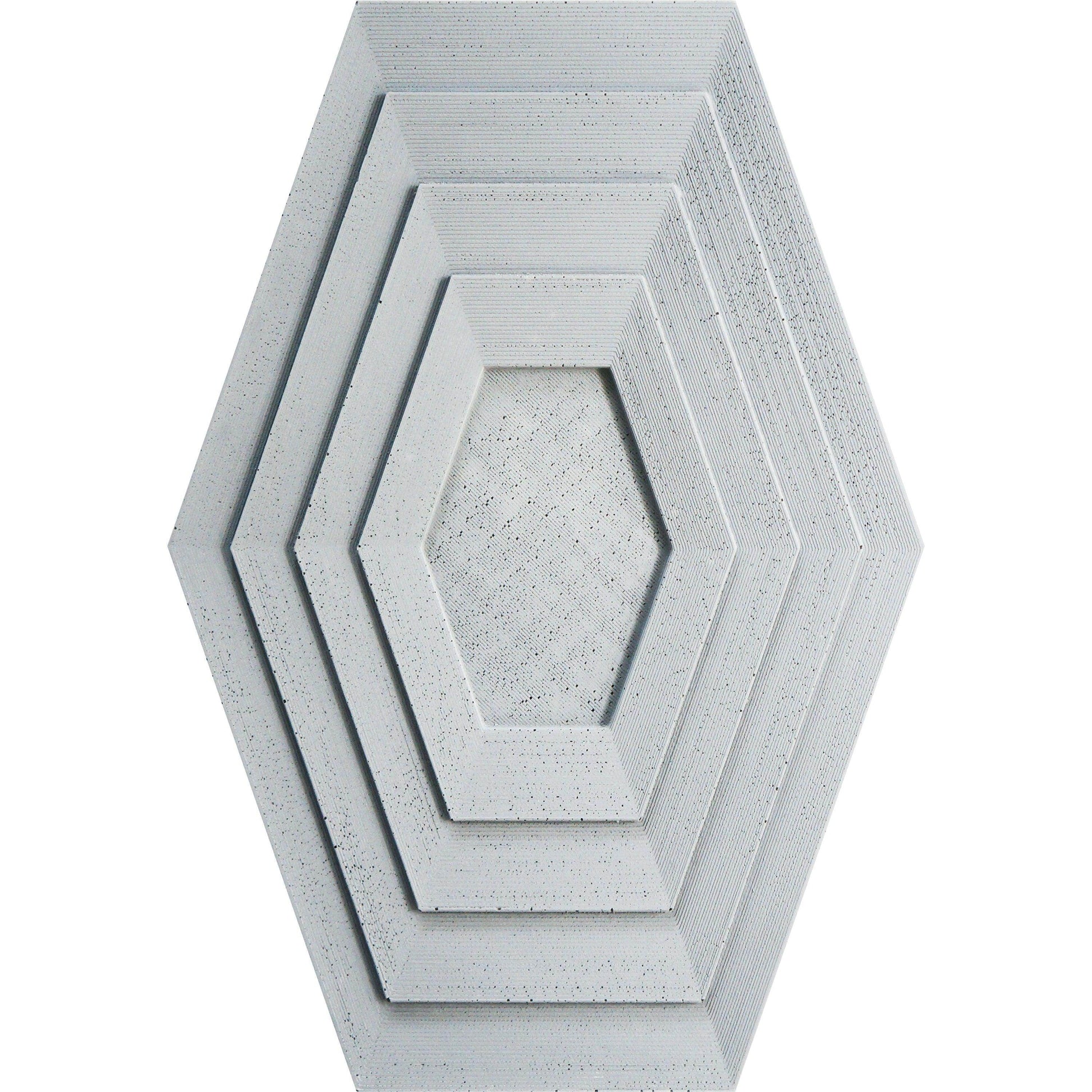TUNNEL 3D Wall Tile – Scorpio-Inspired UHPC Concrete Panel | Bold DIY Interior Art - caserloong