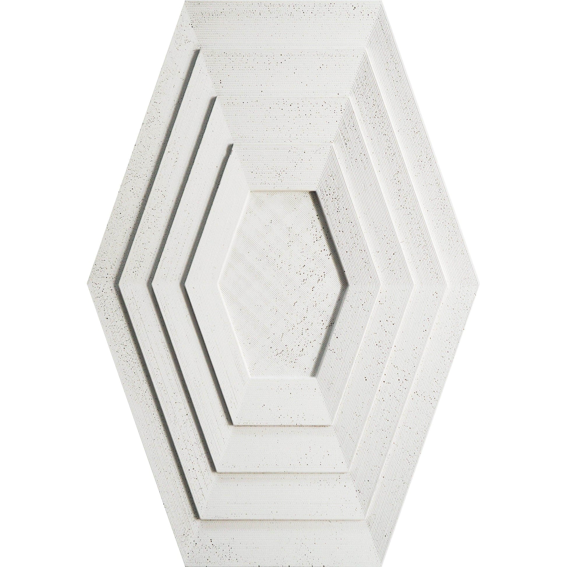 TUNNEL 3D Wall Tile – Scorpio-Inspired UHPC Concrete Panel | Bold DIY Interior Art - caserloong